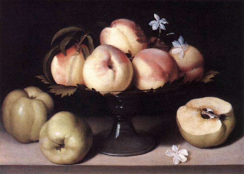 NUVOLONE, Panfilo Still-life with Peaches ag
